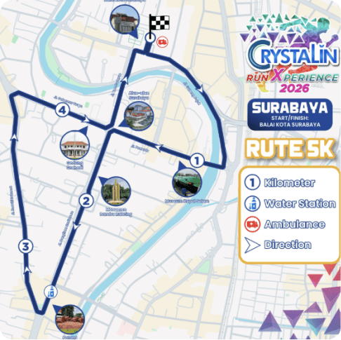 5K Route Map